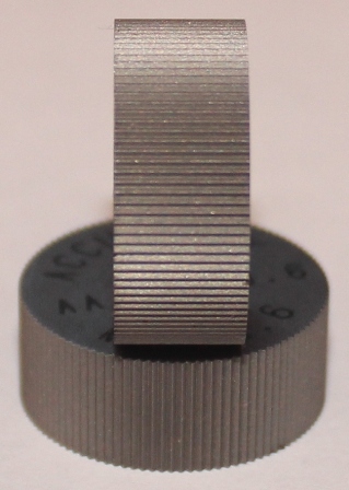Ролик для накатки прямого рифления 20х8х6 шаг 0,6 HSS (Р6М5).Производства США, компания ACCU TRAK