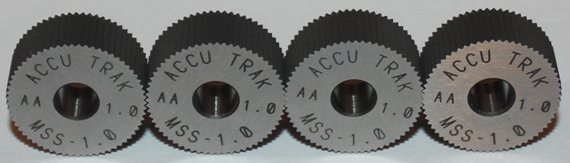 Ролик для накатки прямого рифления 20х8х6 шаг 1,0 HSS (Р6М5). Производства США, компания ACCU TRAK
