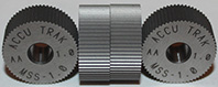 Ролик для накатки прямого рифления 20х8х6 шаг 1,0 HSS (Р6М5). Производства США, компания ACCU TRAK